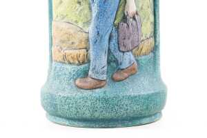 Antique Amphora bisque porcelain vase - 3