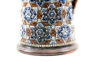 Victorian Doulton Lambeth stoneware lemonade jug, 1879 - 3