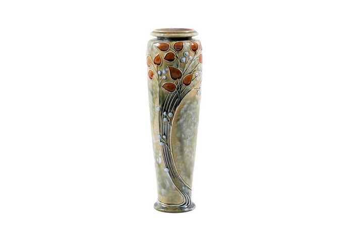 Royal Doulton Lambeth stoneware vase by Frank A. Butler