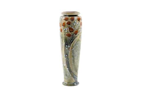 Royal Doulton Lambeth stoneware vase by Frank A. Butler