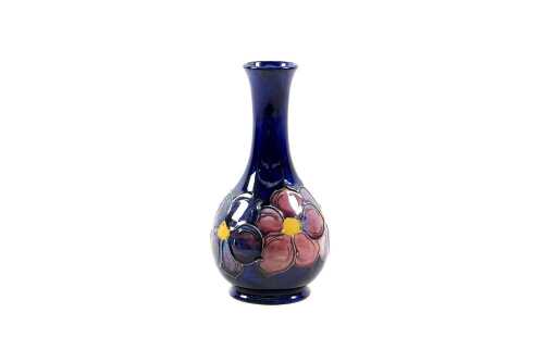 Moorcroft 'Clematis' pottery vase