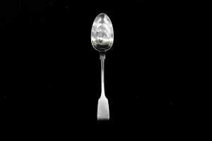 Victorian English sterling silver tablespoon, weight 68g