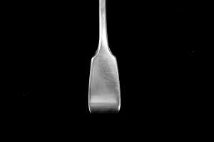 Victorian English sterling silver tablespoon, weight 68g - 3