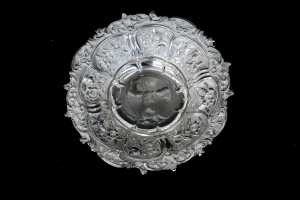 George III sterling silver footed bowl, 1786