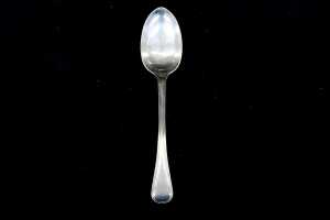 Victorian English sterling silver knife, fork and spoon set, weight 100g - 3