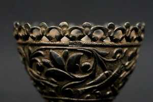 Two silver egg cups, weight 77g - 4