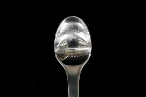 Georg Jensen Caravel sterling silver set of four teaspoons. Weight 109g. - 3