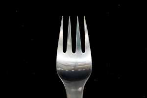 Georg Jensen Caravel sterling silver luncheon forks for four. 219g. - 3