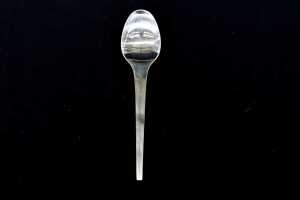 Georg Jensen Caravel sterling silver dinner spoons for four. 329g. - 2