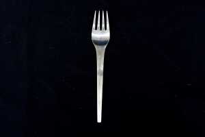 Georg Jensen Caravel sterling silver dinner forks for four. 230g. - 2