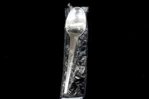 Georg Jensen Caravel sterling silver dinner forks for four. Weight 283g. - 3