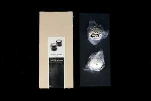 Georg Jensen Henning Koppel stainless steel salt and pepper shakers and Arne Jacobsen pie server - 4