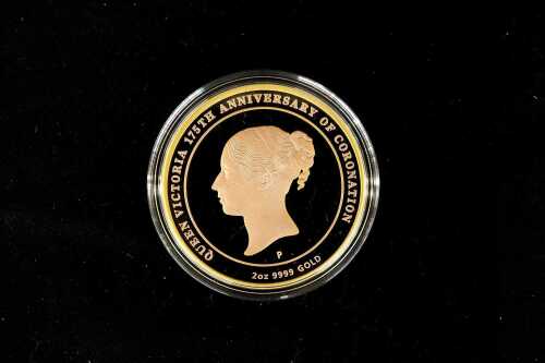 175th Anniversary of the Coronation of Queen Victoria 2013 $200 gold proof coin, 2oz