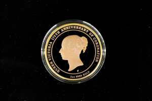 175th Anniversary of the Coronation of Queen Victoria 2013 $200 gold proof coin, 2oz