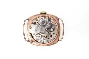 An antique rolled gold Rolex watch - 4