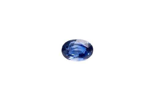 A natural oval Sri Lankan sapphire weighing 1.56ct.