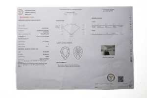 A Laboratory grown diamond solitaire ring in platinum - 6