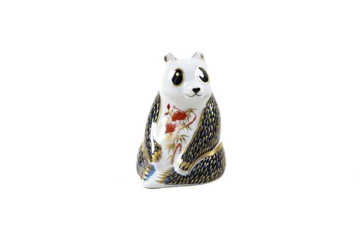 Royal Crown Derby Panda porcelain figure in original box
