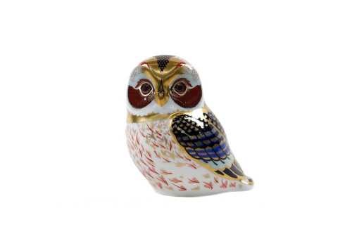 Royal Crown Derby Tawny Owl porcelain figure in original box