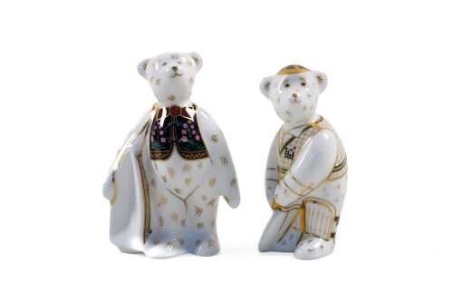 Two Royal Crown Derby David Jones porcelain figures in original boxes