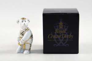 Two Royal Crown Derby David Jones porcelain figures in original boxes - 4