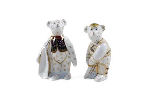 Two Royal Crown Derby David Jones porcelain figures in original boxes