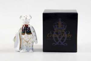 Two Royal Crown Derby David Jones porcelain figures in original boxes - 4