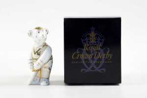 Two Royal Crown Derby David Jones porcelain figures in original boxes - 5