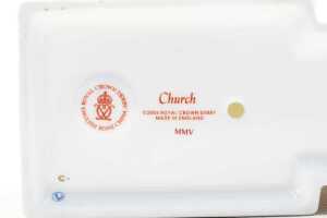 Royal Crown Derby porcelain 'Church' from the House series - 4