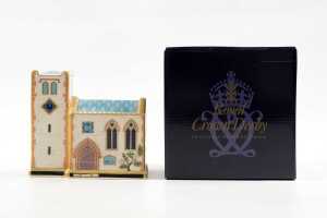 Royal Crown Derby porcelain 'Church' from the House series - 5