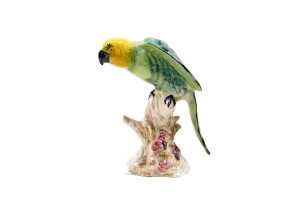 Beswick 'Parakeet' porcelain bird figure