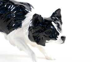 Royal Doulton 'Border Collie' porcelain dog figure - 3
