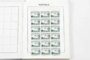 Two stamp stockbooks with Australia and World stamps - 2