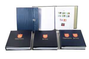 British Isles stamp collection in Davo albums