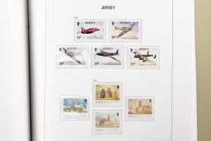 British Isles stamp collection in Davo albums - 3