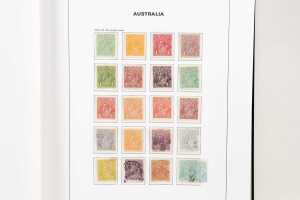 Australian stamp collection in five Davos albums with slip cases - 3