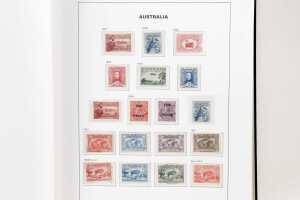 Australian stamp collection in five Davos albums with slip cases - 4