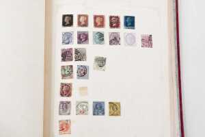 Old World album of stamps - 2