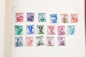 Old World album of stamps - 4