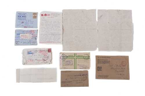 Australia WWII censored mail (1943)