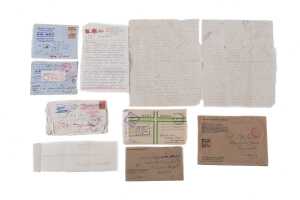 Australia WWII censored mail (1943)