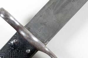 19th century British P1879 Artillery sawback sword bayonet - 6