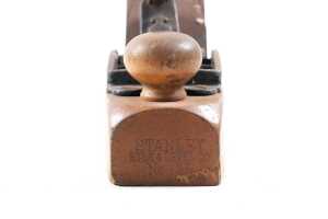 Antique Stanley 'Liberty Bell' No.76 transitional hand plane with timber base - 3
