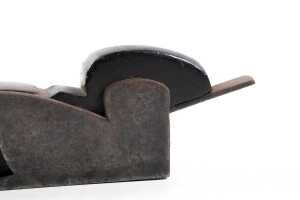 Antique timber and cast iron shoulder plane - 3