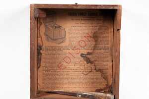 Antique Edison Family Faradic Battery electrotherapy device - 4