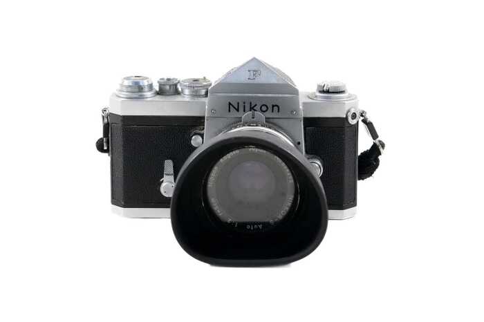 Nikon F SLR film camera