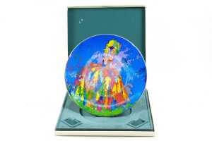 Five Royal Doulton Collectors International porcelain cabinet plates - 3
