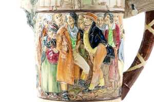 Royal Doulton 'The Dickens Jug' limited edition Series Ware porcelain jug - 2