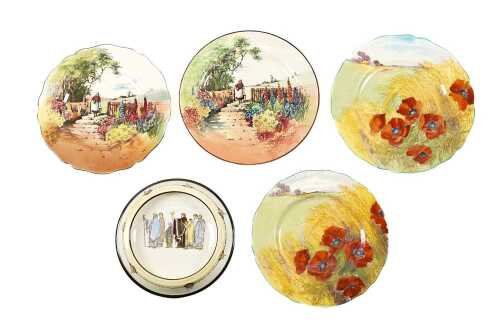 Royal Doulton assorted Series Ware porcelain