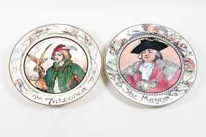 Eight Royal Doulton 'Professions' Series Ware porcelain cabinet plates - 3